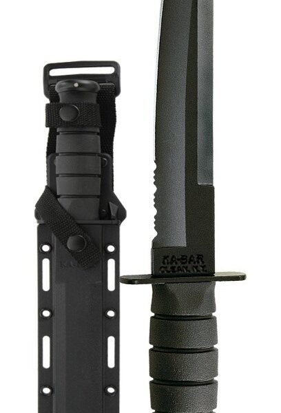 1245 BLACK SERRATED TANTO