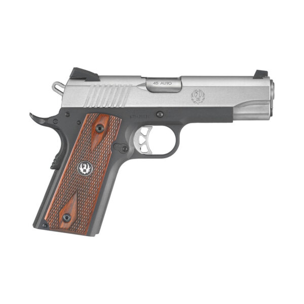 SR1911 LW COMMANDER STYLE, STAINLESS/BLACK ANODIZE