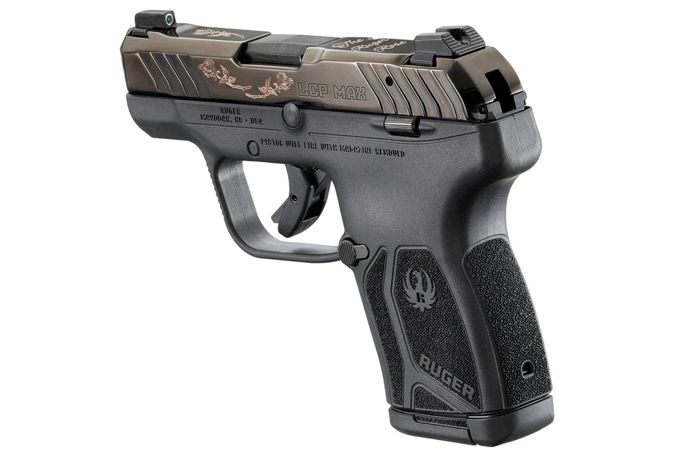 LCP MAX RUGER ROSE ENGRAVED 2.75"