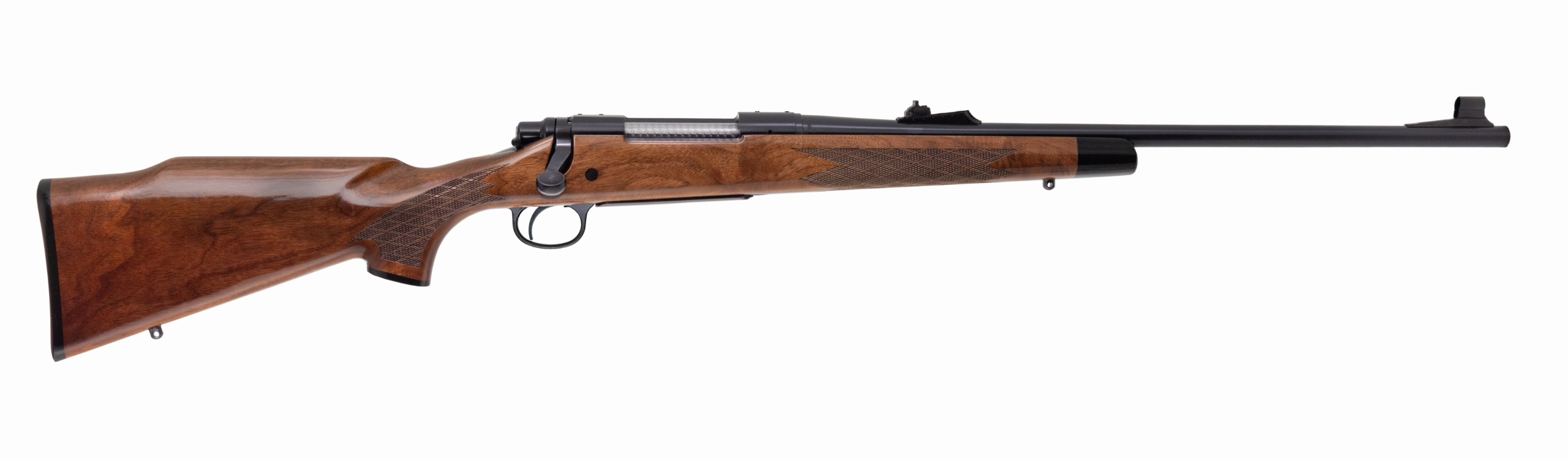 MODEL 700 BDL, RIFLED SIGHTS, HIGHGLOSS WALNUT STOCK, HINGED FLOOR PLATE