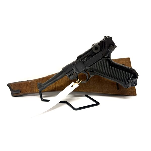 P-08 WITH BROOM HANDLE