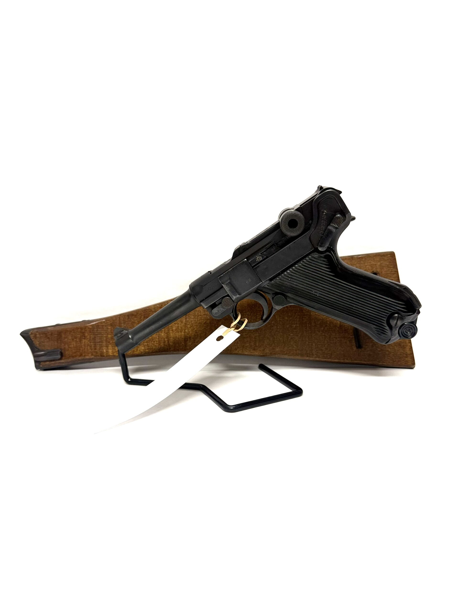 P-08 WITH BROOM HANDLE