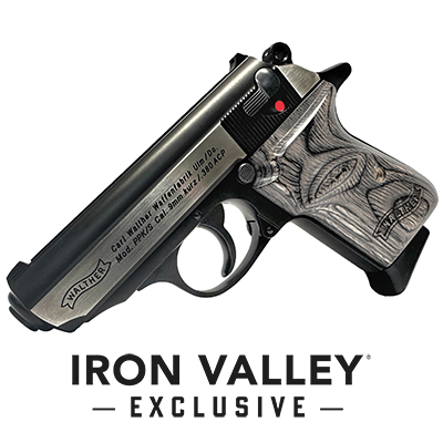 PPK/S STAINLESS, IRON VALLEY EDITION
