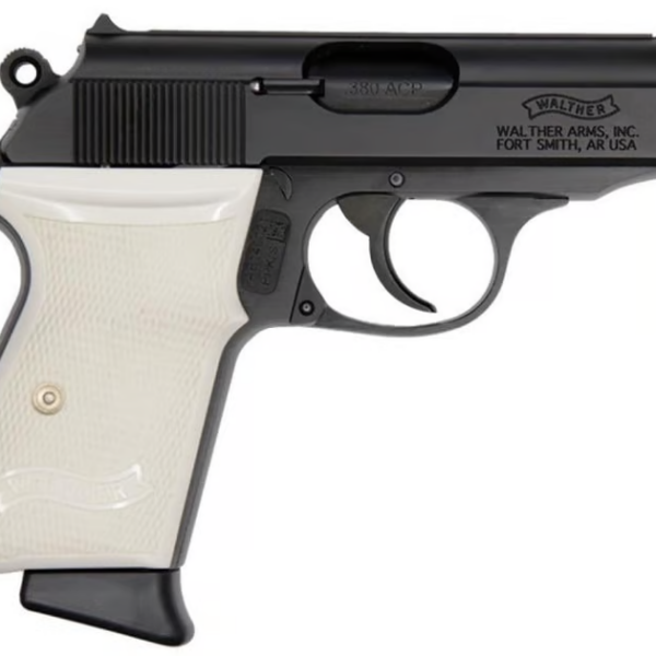 PPK/S BLACK, WHITE GRIP